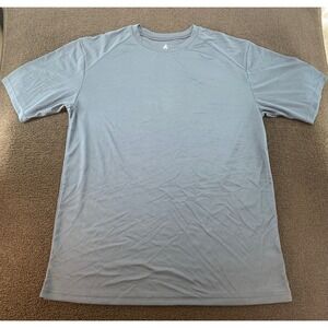 BSNSports Performance Apparel T Shirt Gray Short Sleeve Crew Neck Mens Medium